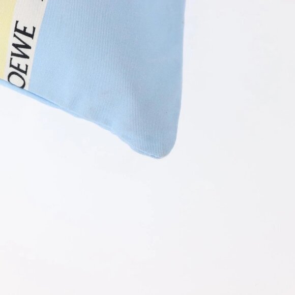 LOEWE Drawstring Pouch Canvas Blue - Picture 10 of 15